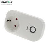 1600W Max Load WiFi Smart EU Plug with Energy Monitor - ENER-J Smart Home