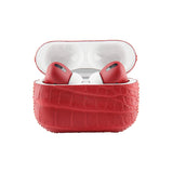 Merlin Craft Royal Collection Apple AirPods Pro Alligator Red