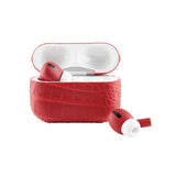 Merlin Craft Royal Collection Apple AirPods Pro Alligator Red