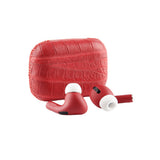Merlin Craft Royal Collection Apple AirPods Pro Alligator Red