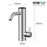 Instant Electronic Bathroom Basin Hot Water Tap with Digital Display & Adjustable Temperature - ENER-J Smart Home