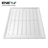 2 Pack Backlit LED Panel - 60x60cms TPA Diffuser 40W, 4000Lm 6000K - ENER-J Smart Home