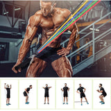 11 pcs ENERJ Home Exercise Resistance Band Set of - ENER-J Smart Home