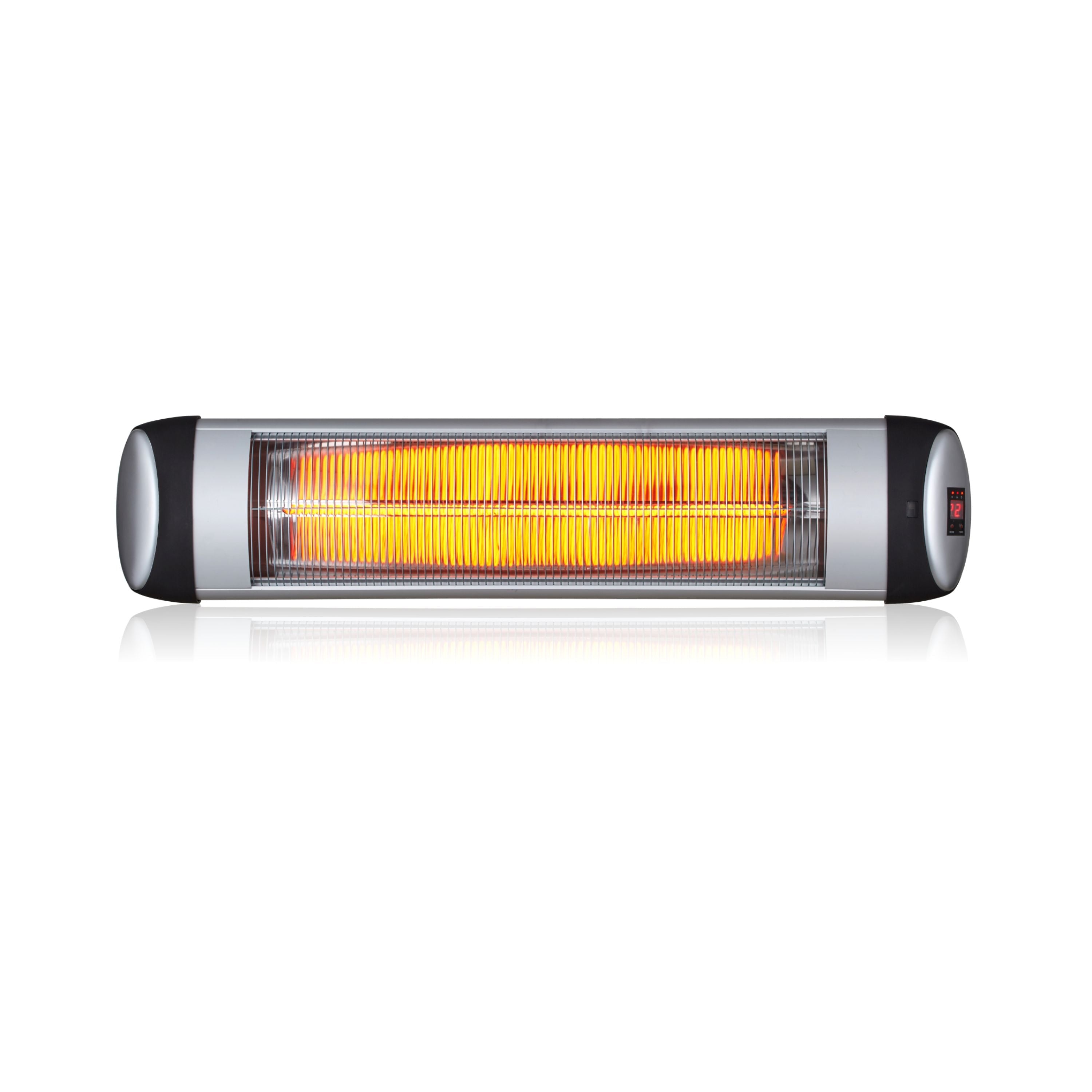 2000W IP34 Wall mounted Patio Heater with Quartz Tube with LED