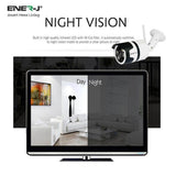ENERJ Smart Outdoor Bullet IP Camera 1080P, IP66, 2 Way Audio, Night Vision - ENER-J Smart Home