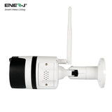 ENERJ Smart Outdoor Bullet IP Camera 1080P, IP66, 2 Way Audio, Night Vision - ENER-J Smart Home