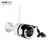 ENERJ Smart Outdoor Bullet IP Camera 1080P, IP66, 2 Way Audio, Night Vision - ENER-J Smart Home