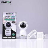 ENERJ Smart Indoor IP Camera with auto Tracker 1080P, Also works with Alexa and Google Home - ENER-J Smart Home