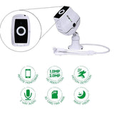 ENERJ Smart WiFi Wireless Outdoor IP Camera, Wireless Wifi with Motion Sensor, Night Vision, Two Way Audio, HD Resolution Monitoring Using App - ENER-J Smart Home