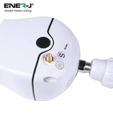 ENERJ Smart WiFi Wireless Outdoor IP Camera, Wireless Wifi with Motion Sensor, Night Vision, Two Way Audio, HD Resolution Monitoring Using App - ENER-J Smart Home