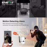 ENERJ Smart Wireless Indoor IP Security Camera, Auto Tracker, Motion Sensor, Night Vision, 360 Degree Pan Tilt Zoom Two Way Audio, Cloud Storage - ENER-J Smart Home
