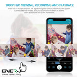 ENERJ Smart Wireless CCTC Kit with 4 Cameras, NVR and Monitor - ENER-J Smart Home