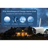 Wireless Security CCTV System with 4 IP Cameras, 8CH NVR - ENER-J Smart Home