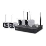 Wireless Security CCTV System with 4 IP Cameras, 8CH NVR - ENER-J Smart Home