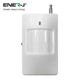ENER-J Security Home Alarm System HD WIFI IP Camera Wireless 433 MHZ PIR Sensor, Door Contact & Smoke Alarm (4 in 1 Kit) - ENER-J Smart Home