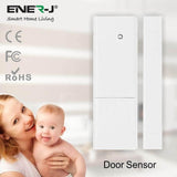 ENER-J Security Home Alarm System HD WIFI IP Camera Wireless 433 MHZ PIR Sensor, Door Contact & Smoke Alarm (4 in 1 Kit) - ENER-J Smart Home
