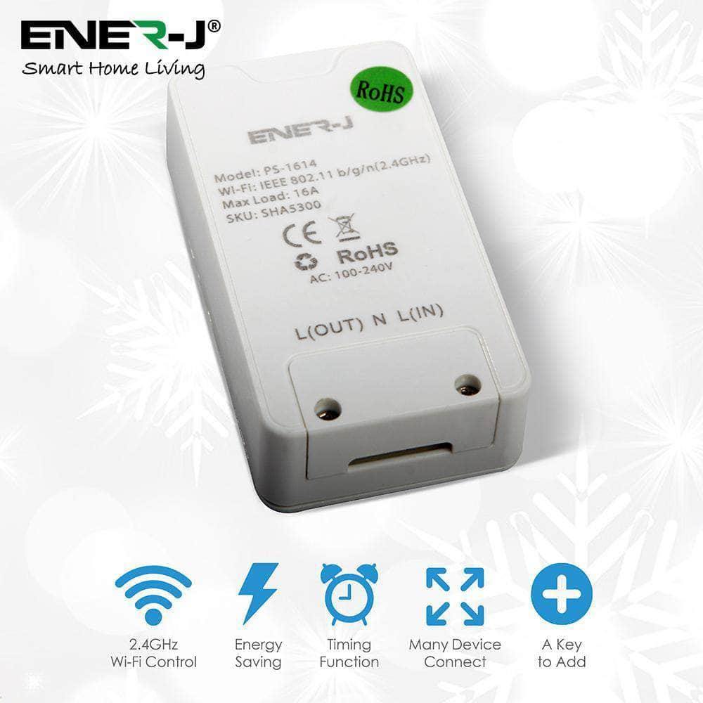EU Wireless Socket Plug 16A with Kinetic Remote Control