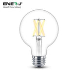 3 Pack ENERJ 8.5W G95 Smart WiFi Filament Lamp - ENER-J Smart Home