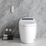 Smart Intelligent Bidet Toilet with Touch Sensor, Warm Seat, Auto-Open, Auto Wash, Auto Flush, Heated Water, Warm Air Drying, Adjustable Water Pressure - ENER-J Smart Home