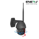Smart Wi-Fi Dome Outdoor IP Camera, IP65, Black Body