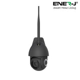 Smart Wi-Fi Dome Outdoor IP Camera, IP65, Black Body