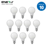 LED Bulb 4W LED Golf Ball Lamp E14 P45 6000K pack of 10pcs