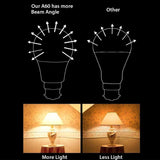 10pcs LED Bulb12W GLS A60 LED Thermoplastic Lamp B22 4000K