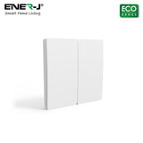 ENERJ 2 Gang Wireless Kinetic Switch ECO RANGE - ENER-J Smart Home