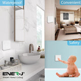 1 Gang Wireless Kinetic Switch + 500W RF+WIFI Non Dimmable Receiver in 1 pack - ENER-J Smart Home