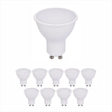 10pcs, 7W GU10 Plastic Body SMD LED, 560 Lm 4000K - ENER-J Smart Home